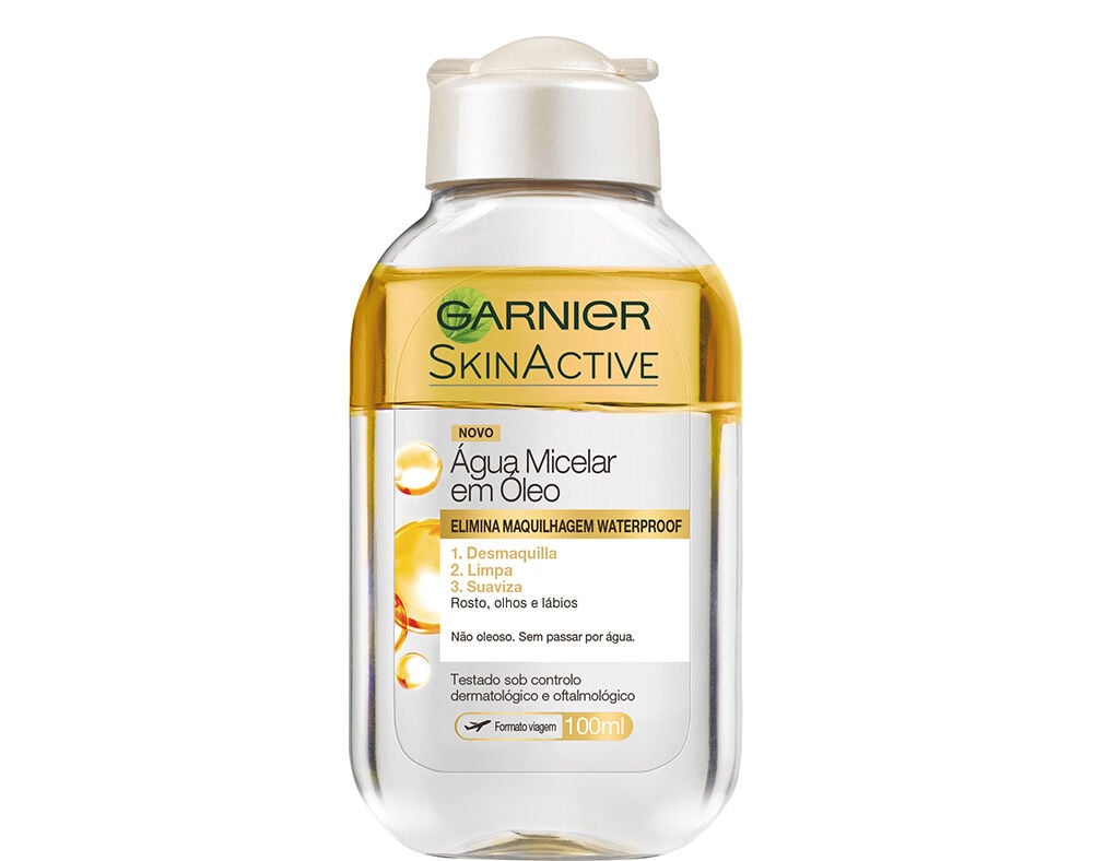 &Aacute;GUA GARNIER MICELAR SKINACTIVE EM &Oacute;LEO 100ML image number 0