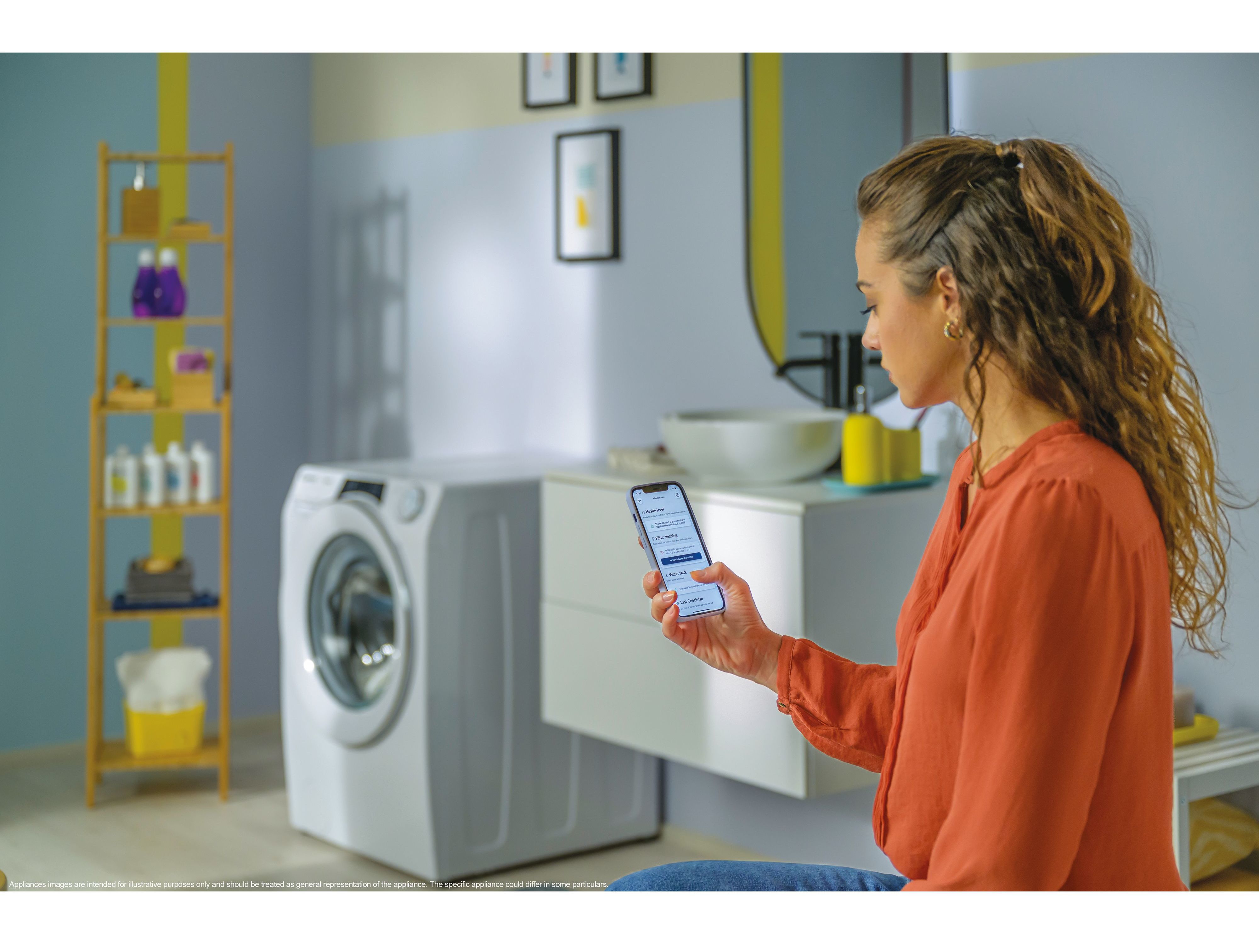 M&Aacute;QUINA LAVAR ROUPA CANDY RO 4106DWMC7/1-S - BRANCO A 10KG image number 14