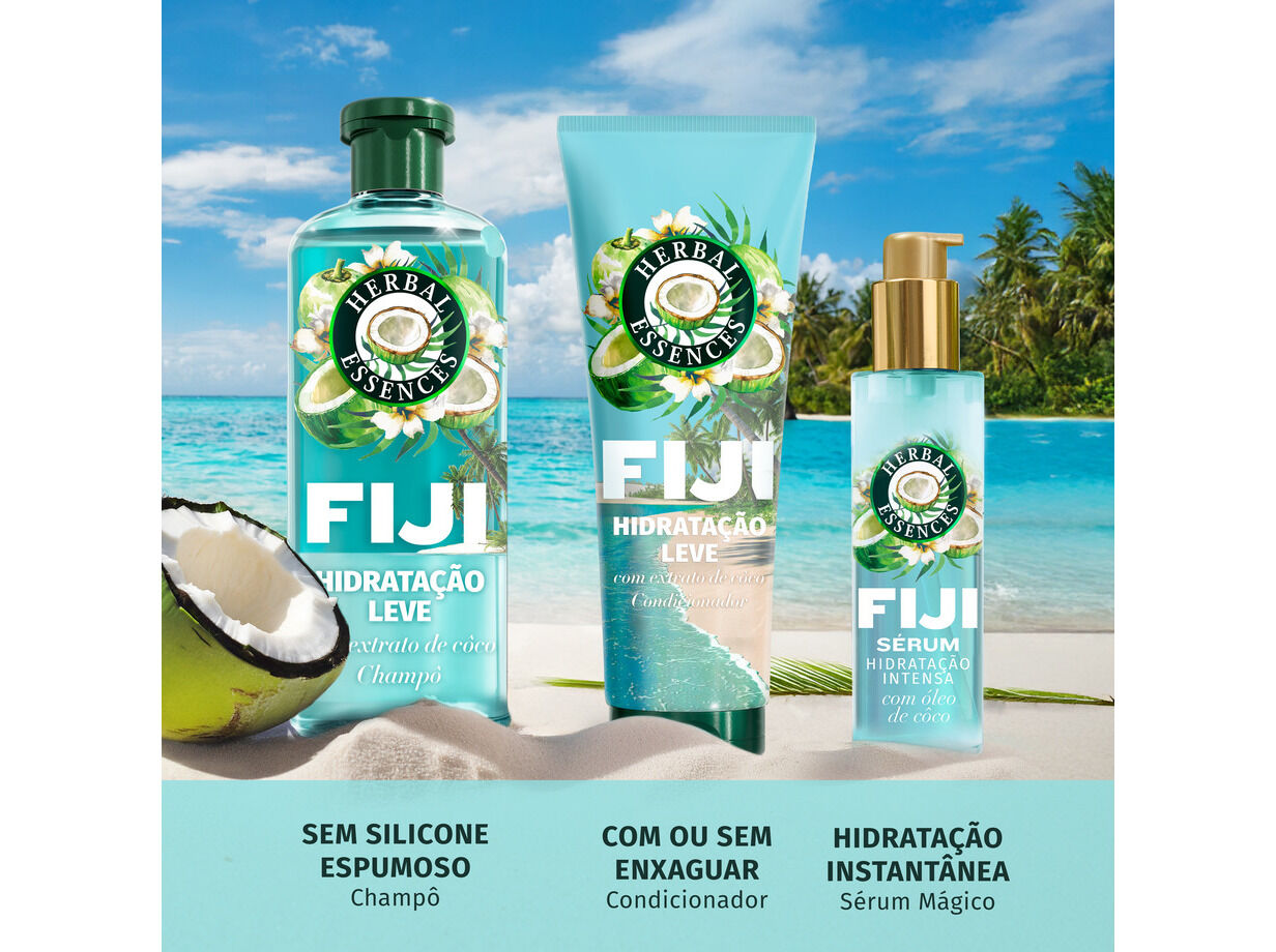 CONDICIONADOR HERBAL ESSENCES &Aacute;GUA COCO HIDRATA&Ccedil;&Atilde;O 250 ML image number 6