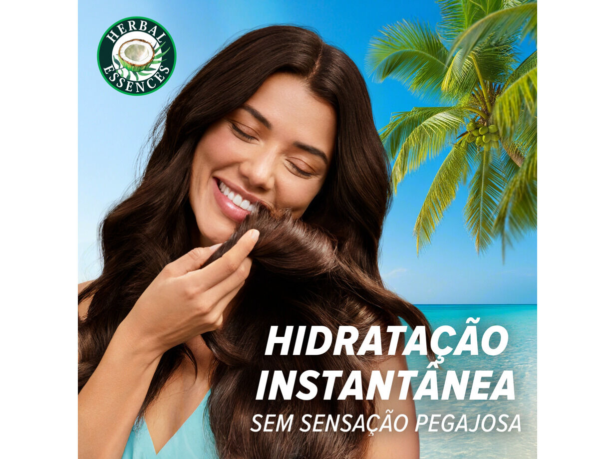 CONDICIONADOR HERBAL ESSENCES &Aacute;GUA COCO HIDRATA&Ccedil;&Atilde;O 250 ML image number 2