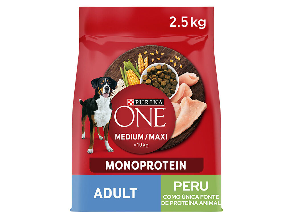 RA&Ccedil;&Atilde;O PARA C&Atilde;O PURINA ONE MONOPROTE&Iacute;NA PERU 2.5KG image number 0