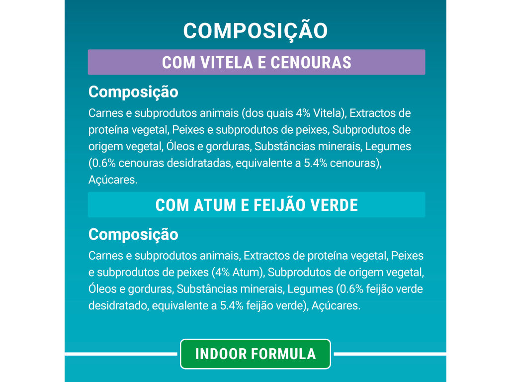 COMIDA H&Uacute;MIDA PARA GATO PURINA ONE INDOOR 4X85G image number 4