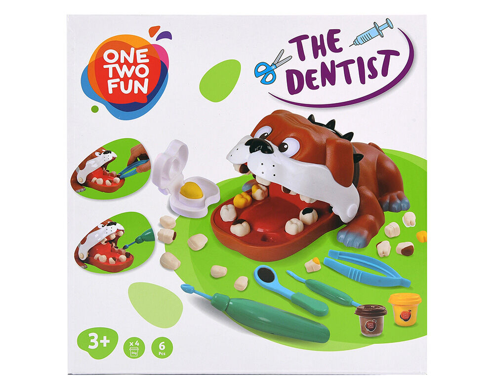 PASTA DE MOLDAR O DENTISTA ONE TWO FUN 4 BOI&Otilde;ES image number 1