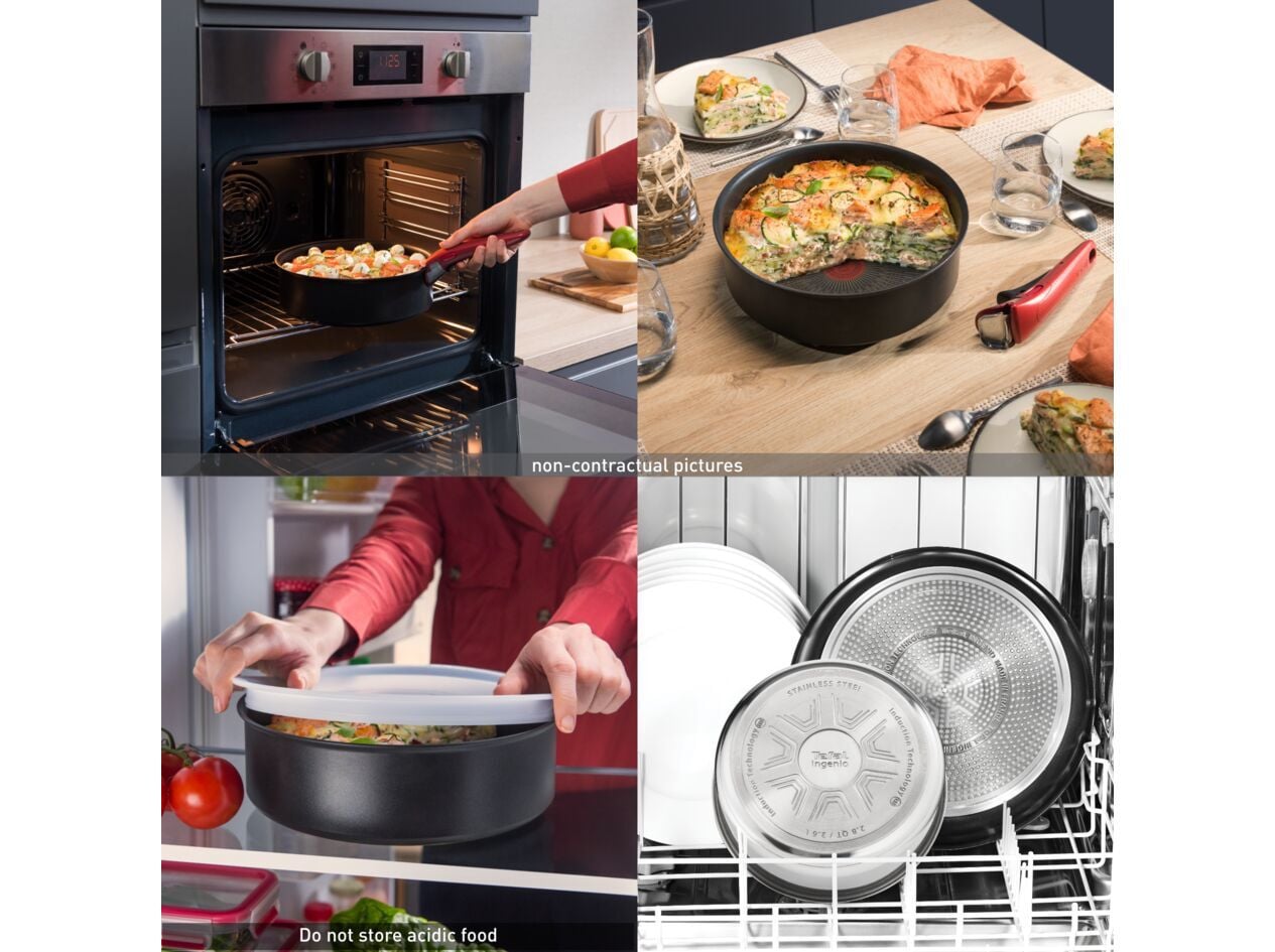CA&Ccedil;AROLA TEFAL INGENIO PERFORMANCE PARA INDU&Ccedil;&Atilde;O &Oslash;20 CM image number 3