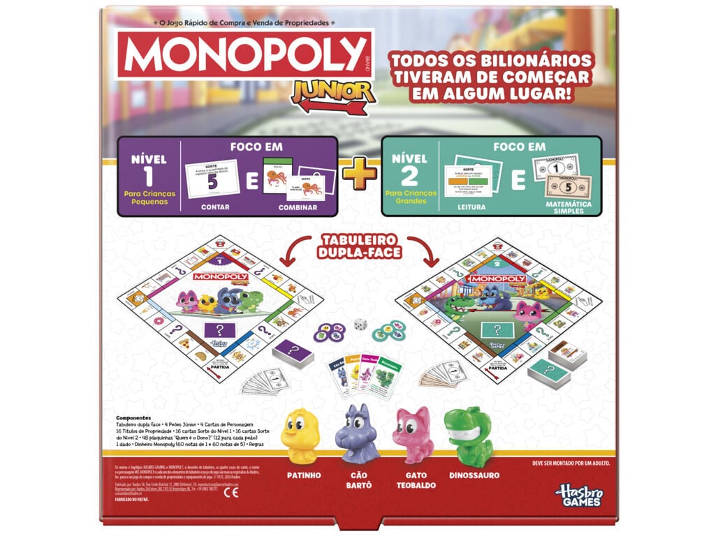 MONOPOLY JUNIOR MONOPOLY image number 2