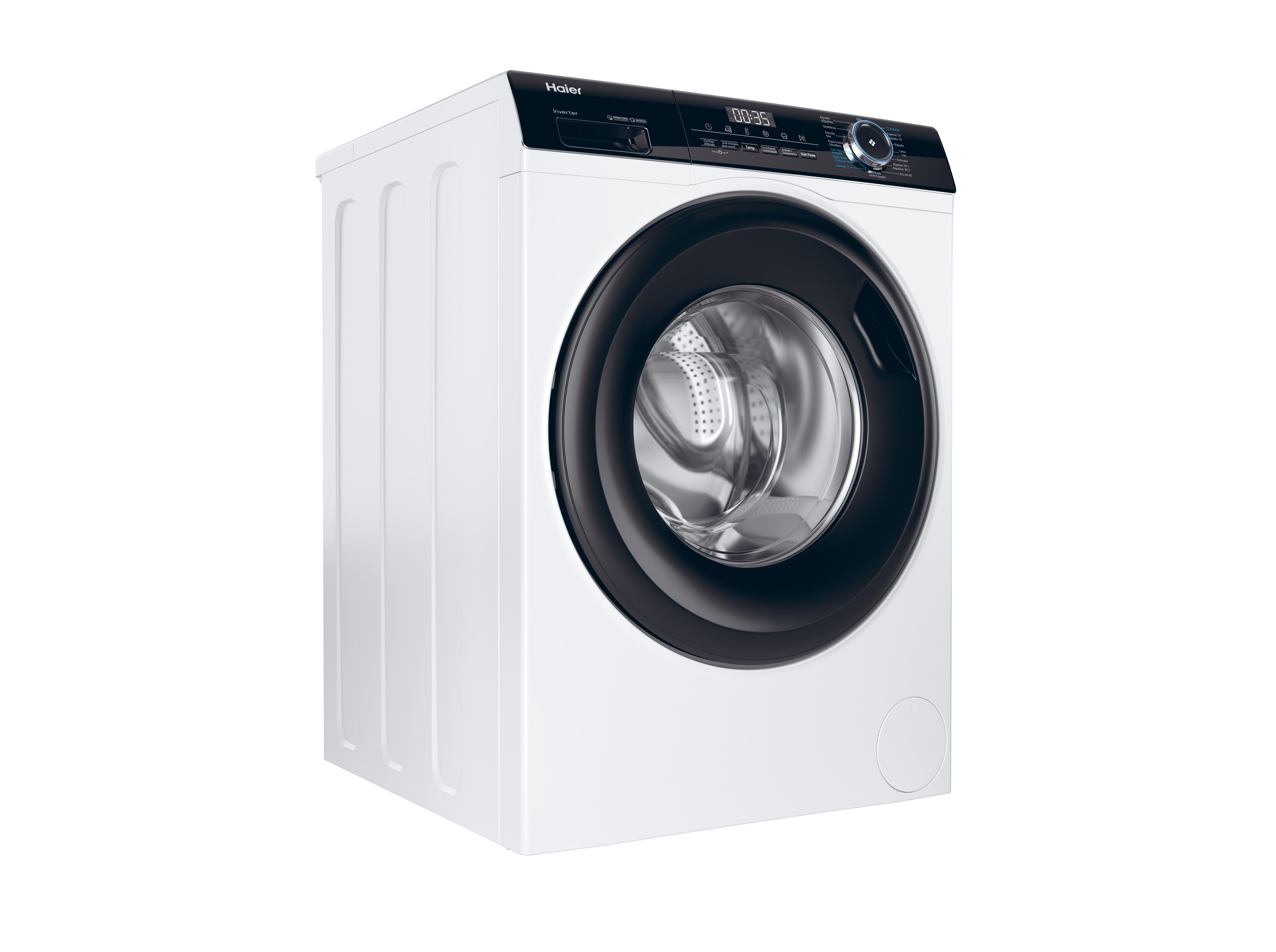 M&Aacute;QUINA DE LAVAR ROUPA HAIER HW80-BP14939-IB - BRANCO A 8KG image number 2