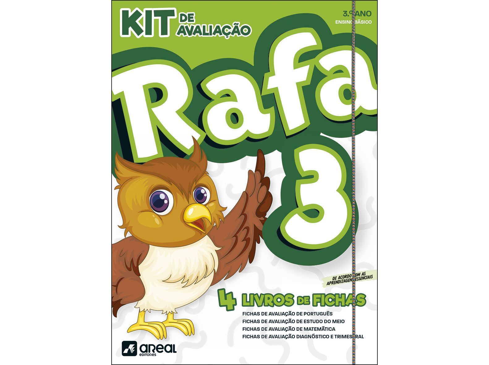 LIVRO KIT DE AVALIA&Ccedil;&Atilde;O - RAFA 3 - 3.&ordm; ANO image number 1