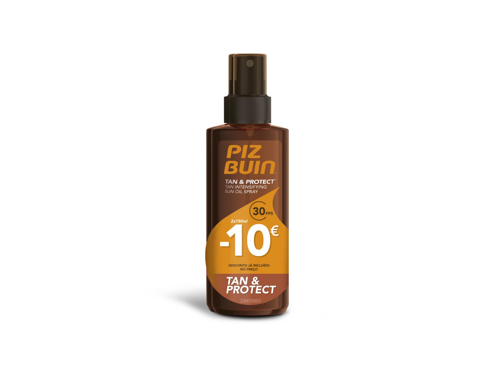 SPRAY PIZ BUIN TAN&PROTECT O SPF30 2X150ML image number 0