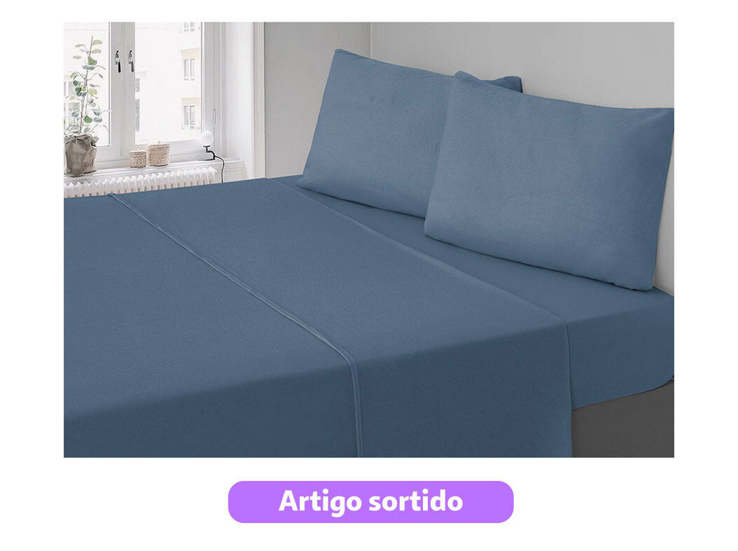 JOGO CAMA POLAR HOMESPECIAL TIBETE LISO 160X270CM CORES SORTIDAS image number 2