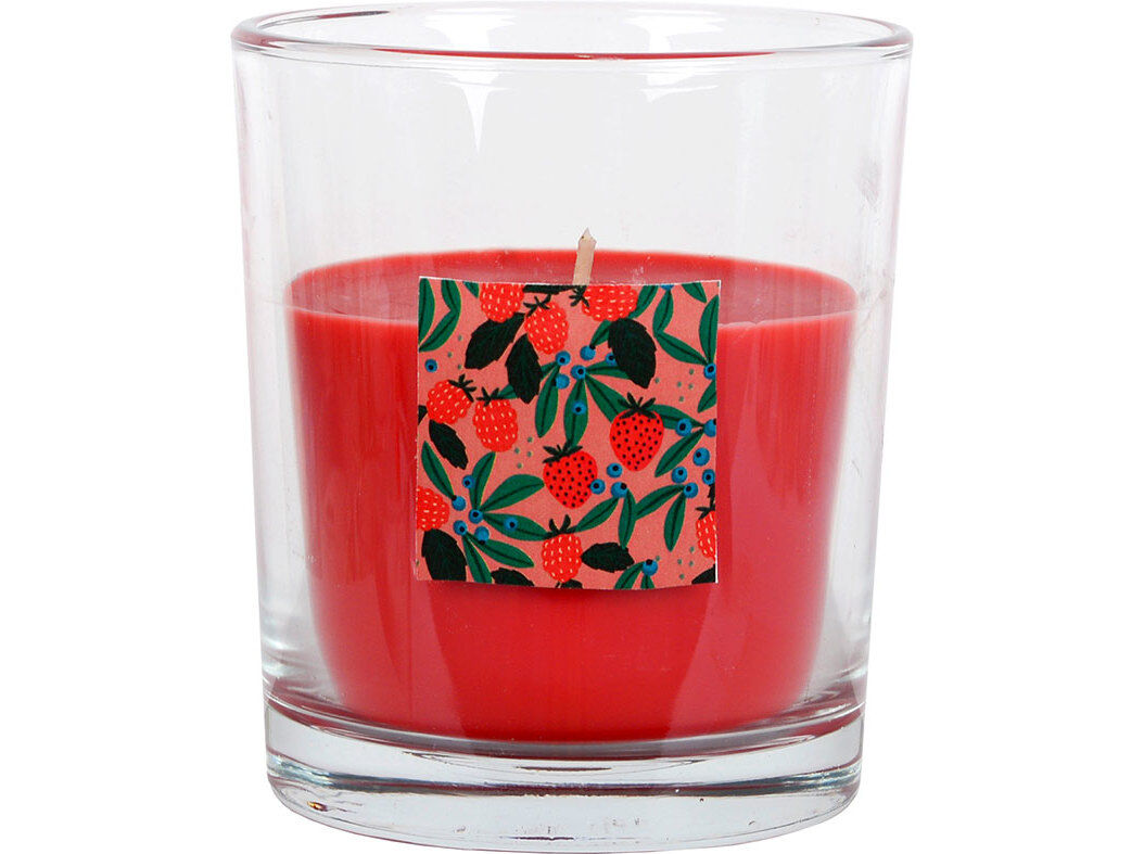 VELA AROM&Aacute;TICA ACTUEL VIDRO FRUTOS VERMELHOS image number 0