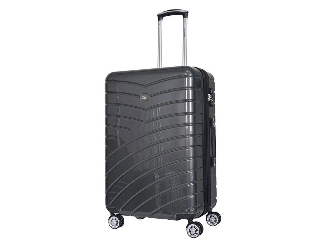 MALA DE VIAGEM GRANDE R&Iacute;GIDA AIRPORT CINZENTO ESCURO 8 RODAS 75CM image number 2