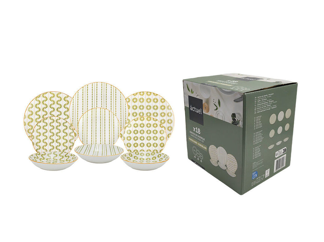 SERVI&Ccedil;O ACTUEL PORCELANA 18 PE&Ccedil;AS