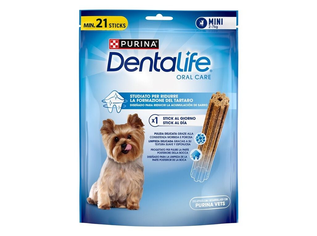 SNACK PARA C&Atilde;O DENTALIFE EXTRAMINI 21 UNIDADES 207G image number 0