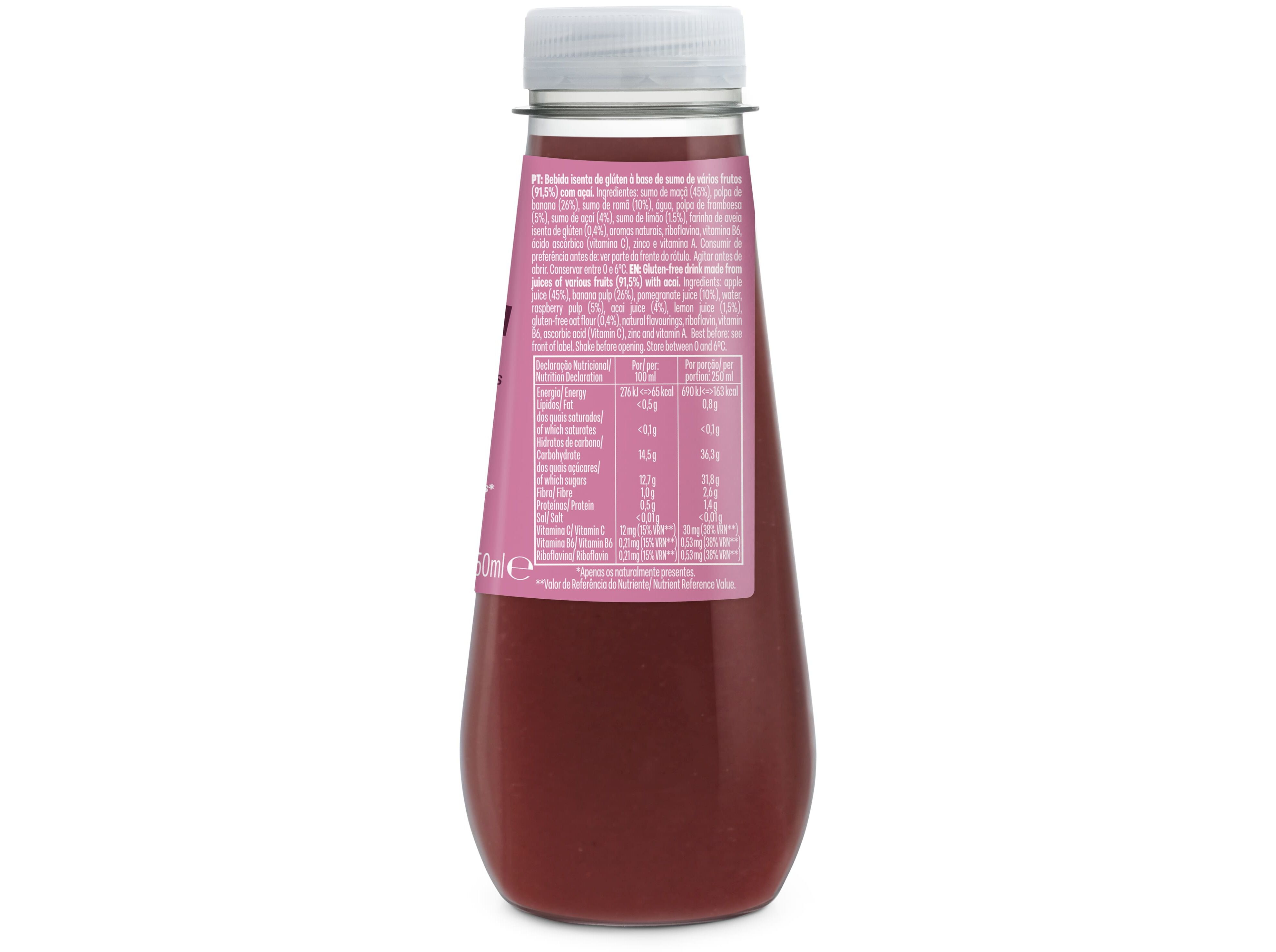 SUMO COMPAL SMOOTHIE ENERGIA 0.25L image number 1