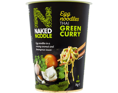 THAI GREEN CURRY NAKED NOODLE 78G image number 0