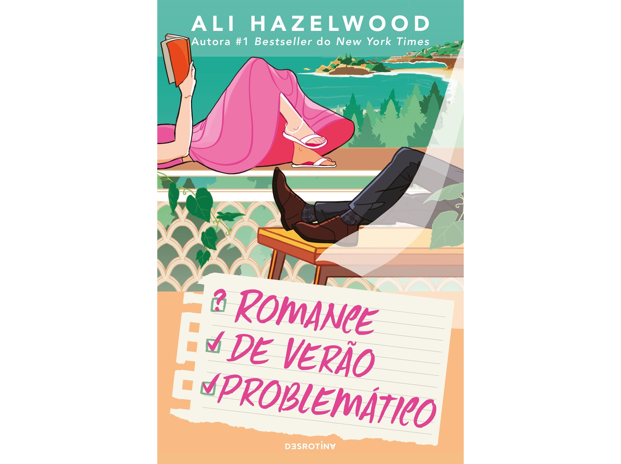LIVRO ROMANCE DE VER&Atilde;O PROBLEM&Aacute;TICO DE ALI HAZELWOOD image number 0