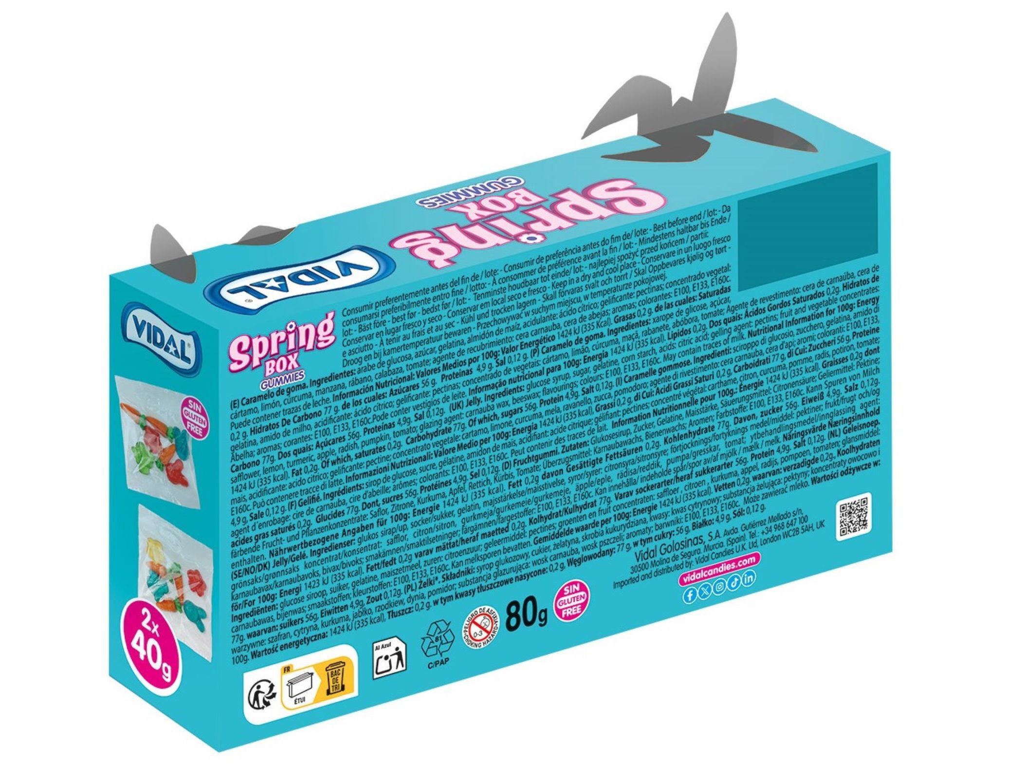 GOMAS VIDAL SPRING MIX BOX 80G image number 1