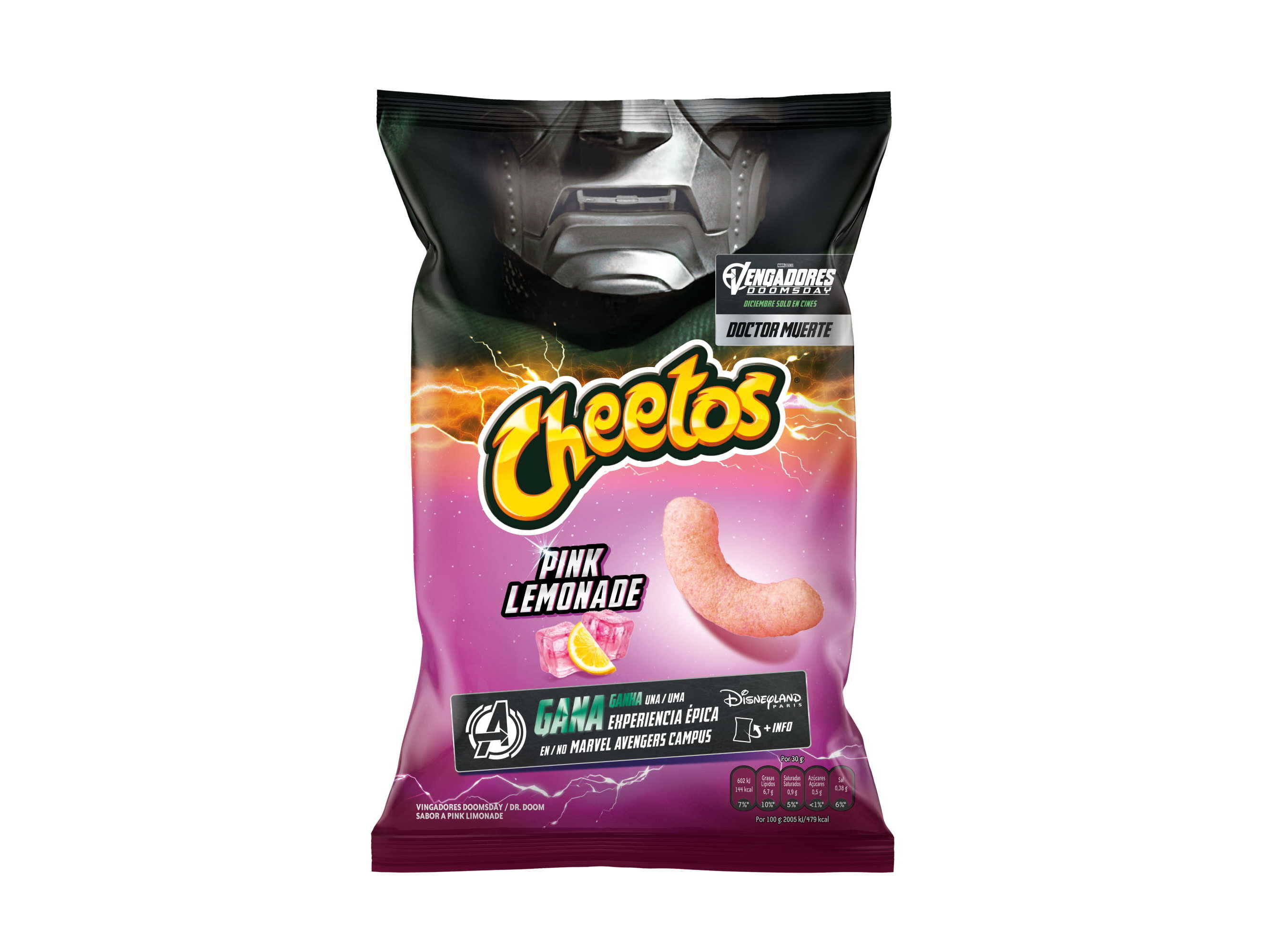 SNACKS CHEETOS MILHO PINK LEMONADE 75G image number 1