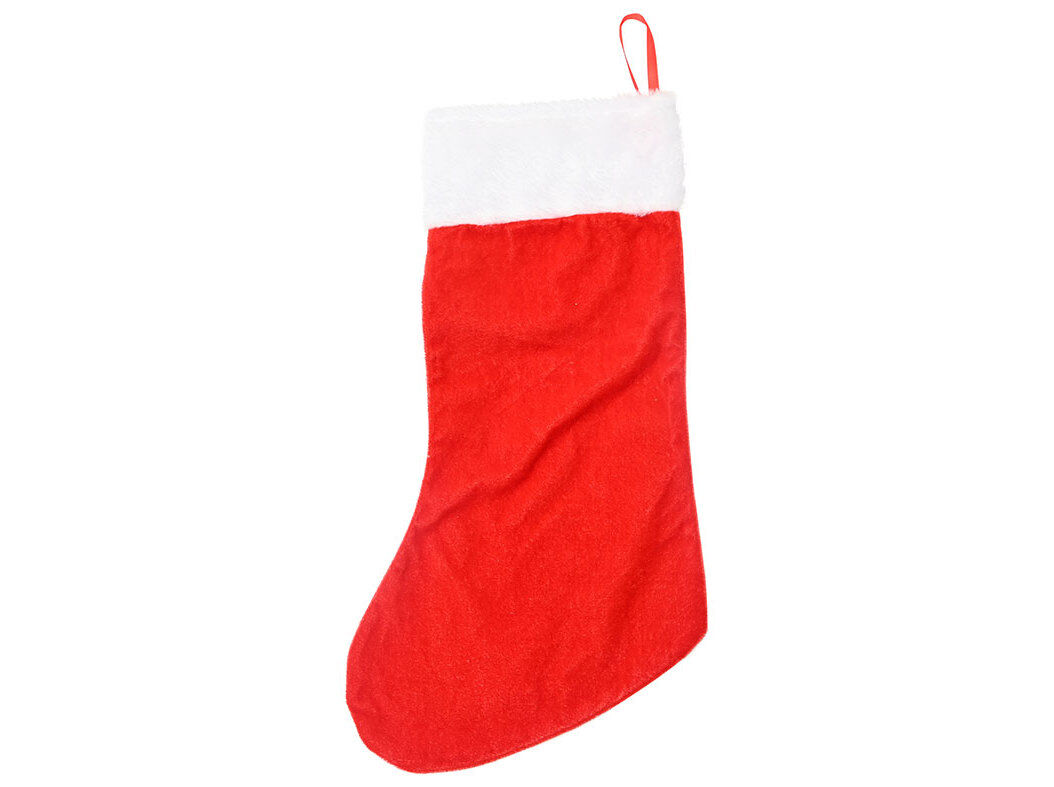 MEIA DE NATAL ACTUEL VERMELHO 40X22CM image number 0