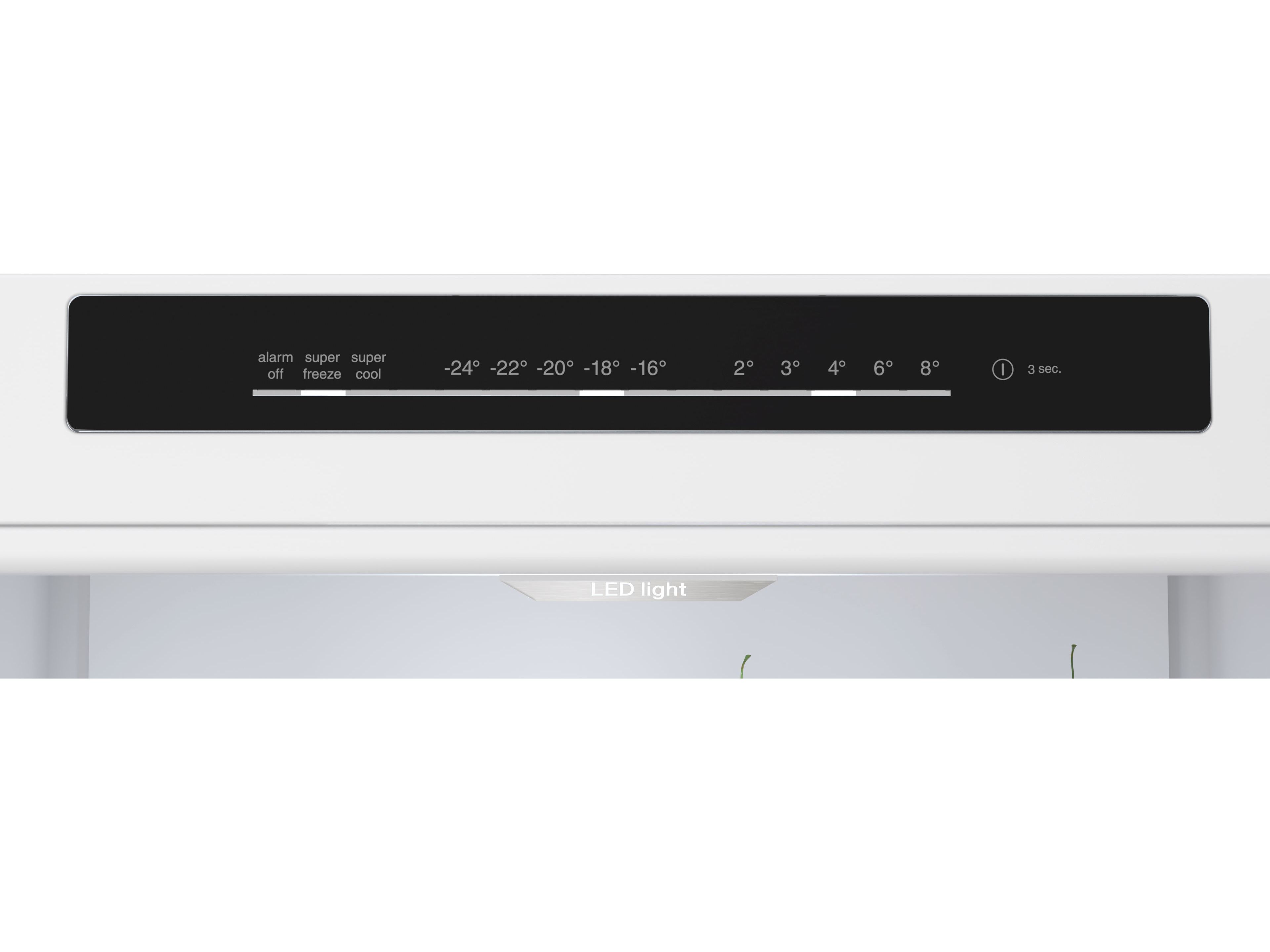 FRIGOR&Iacute;FICO COMBINADO BOSCH KGN392XCF (NO FROST C 203CM 363L PRETO) image number 2