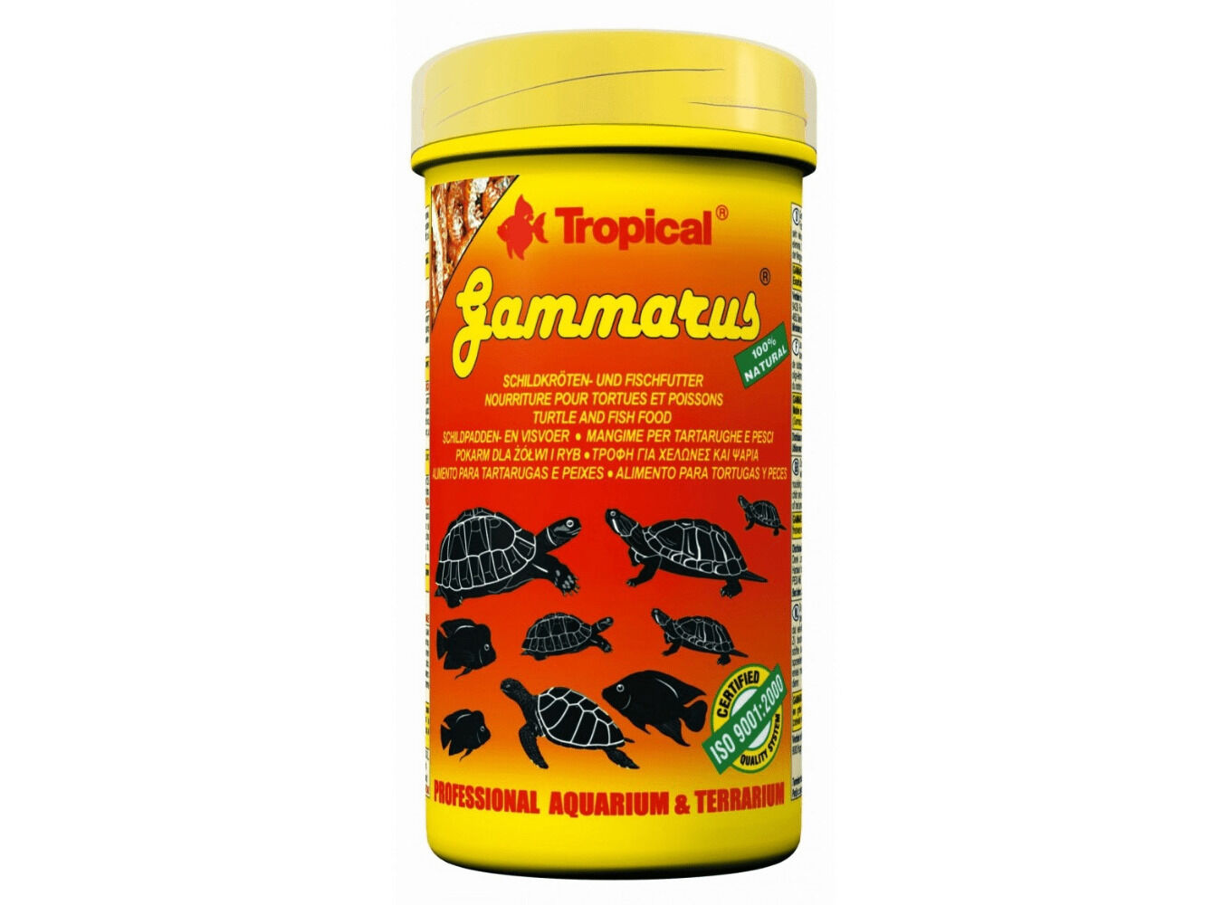 ALIMENTA&Ccedil;&Atilde;O TARTARUGAS TROPICAL GAMMARUS 500ML image number 1
