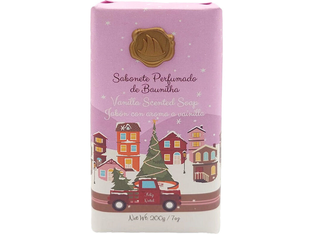 SABONETE ESS&Ecirc;NCIAS DE PORTUGAL NATAL BAUNILHA 200G