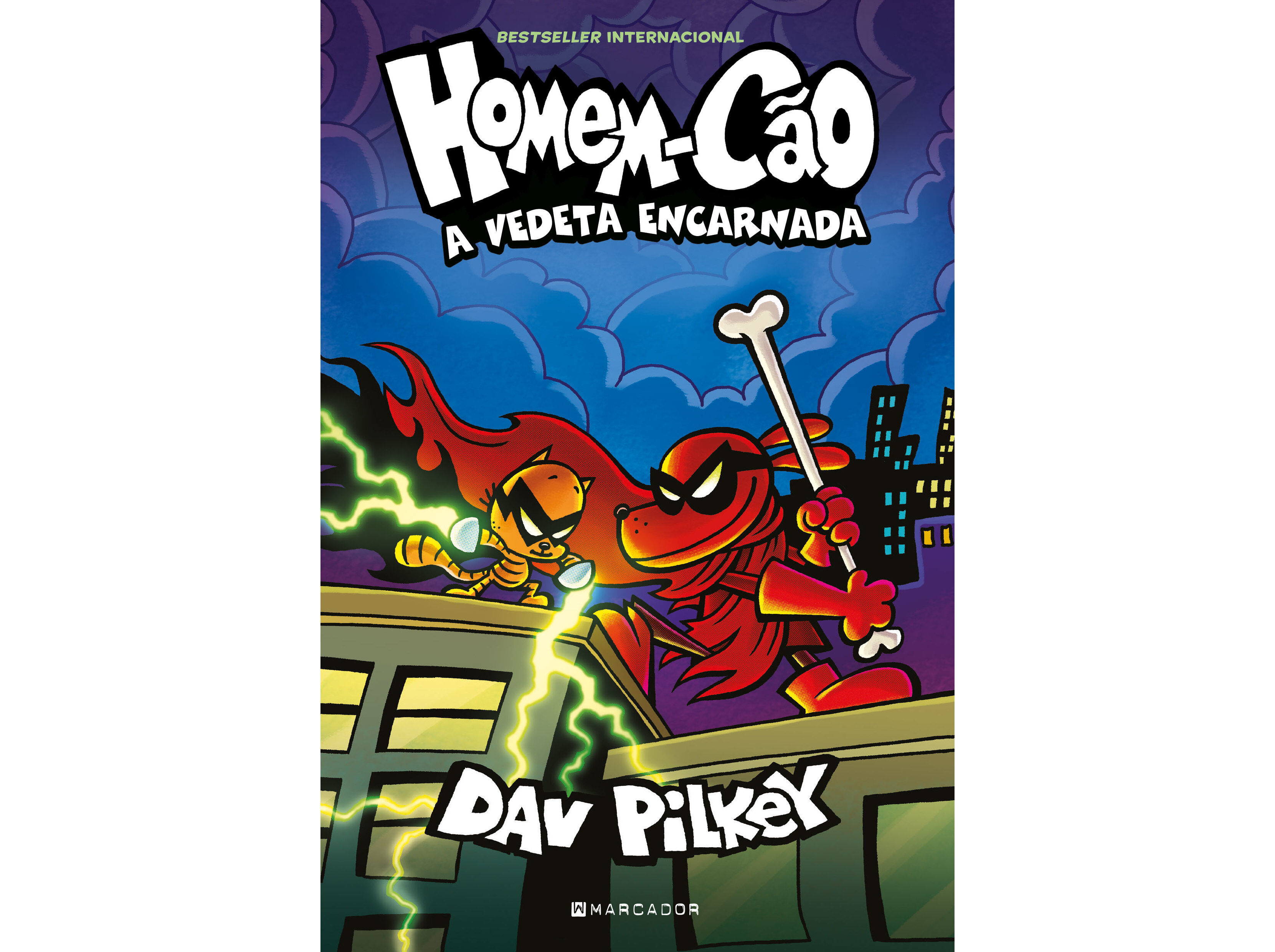 LIVRO A VEDETA ENCARNADA DE DAV PILKEY image number 0