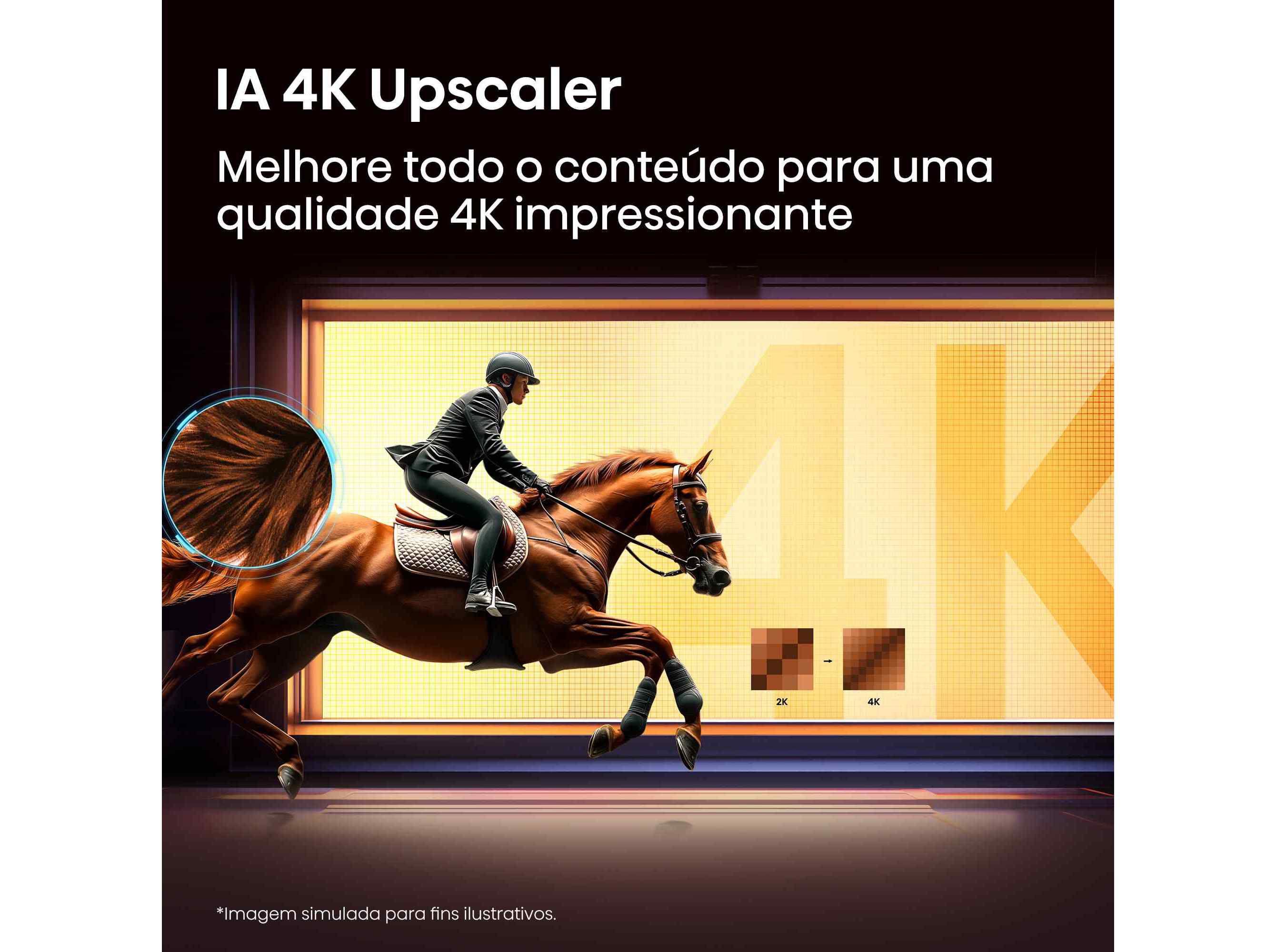 TV LED HISENSE 50A6S 50" SMART 4K image number 3