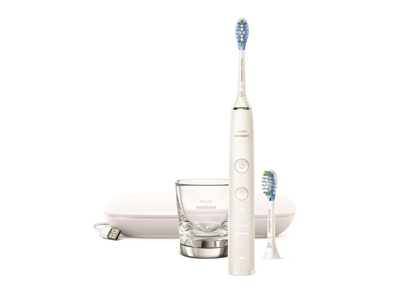 ESCOVA DE DENTES EL&Eacute;TRICA PHILIPS HX9913/17 DIAMOND CLEAN