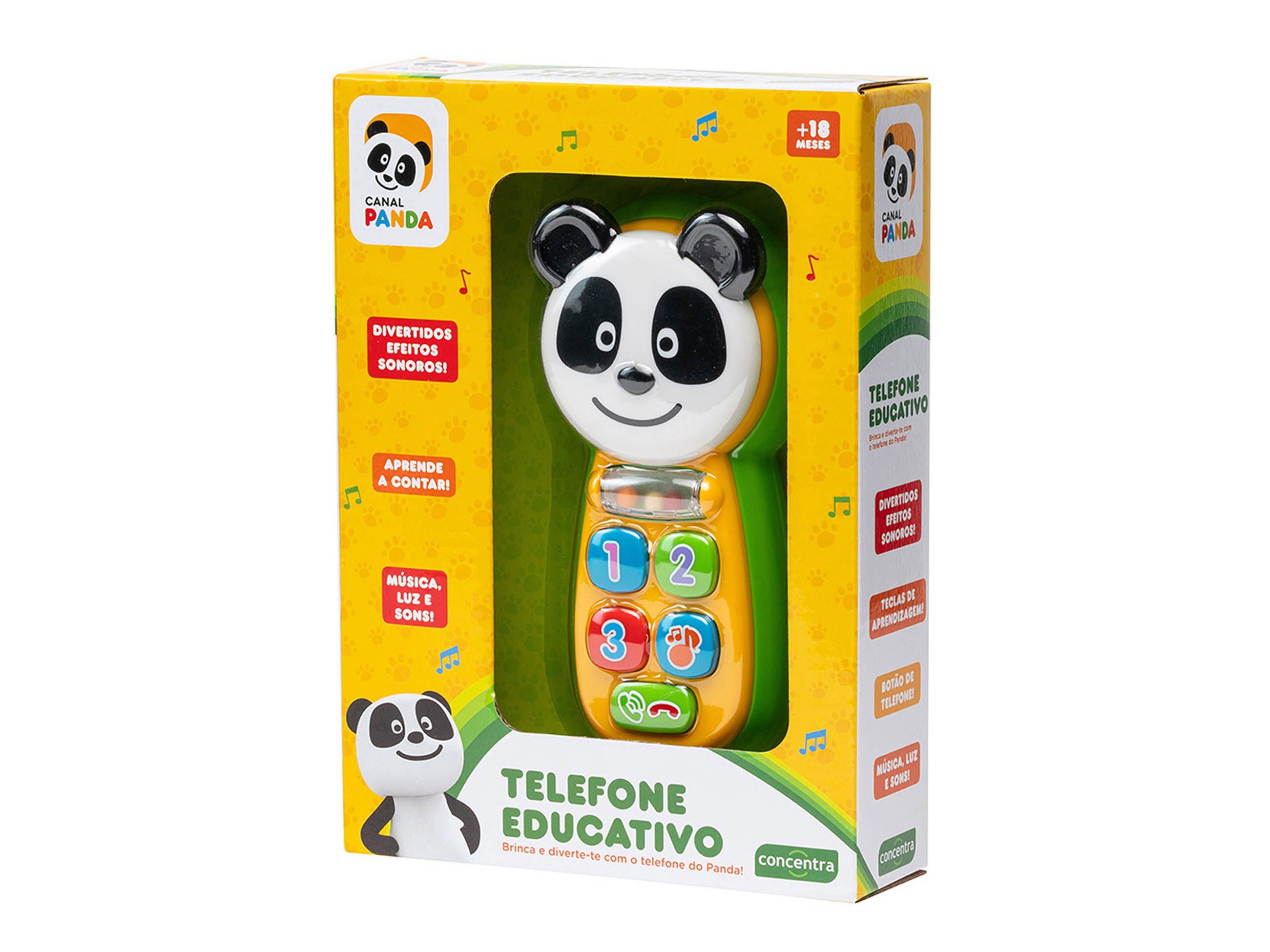 TELEFONE EDUCATIVO PANDA