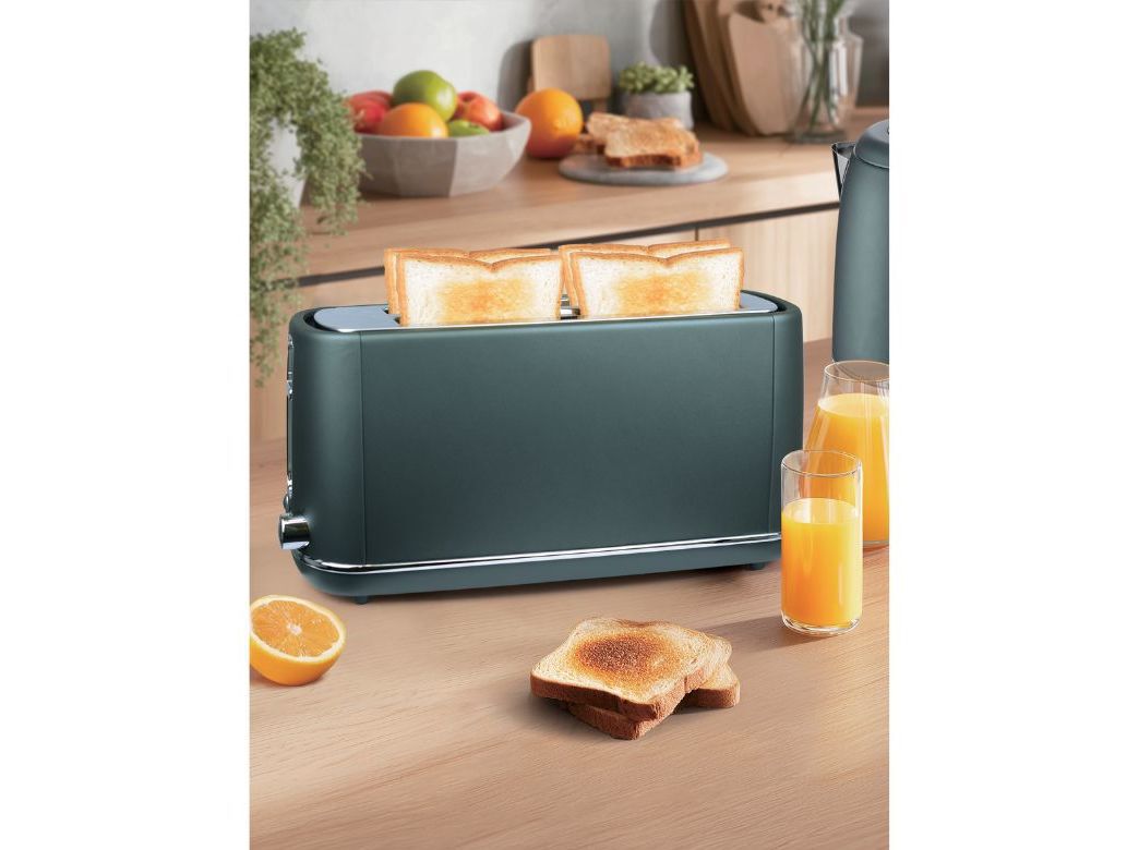 TORRADEIRA 2 ENTRADAS XL QILIVE Q.5934 INOX/VERDE image number 1