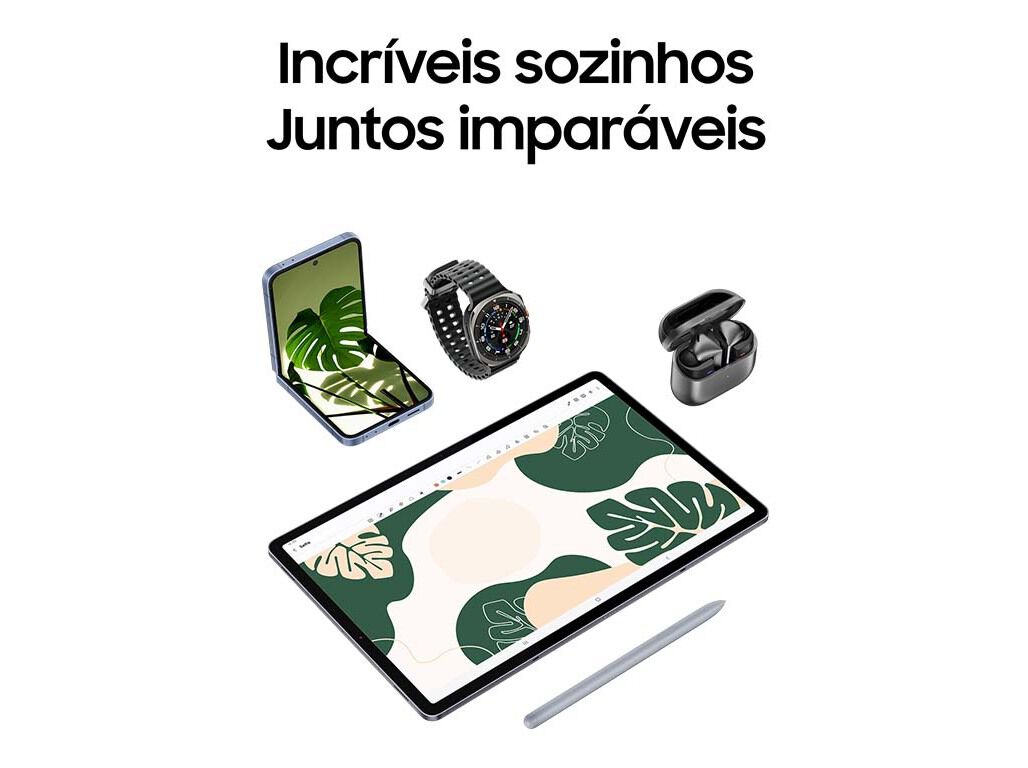 TABLET SAMSUNG GALAXY TAB S10+ CINZA 256GB image number 3