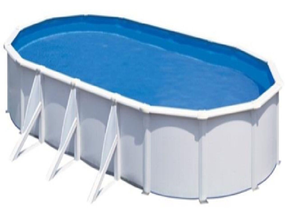 PISCINA OVAL GRE FIL+ESC 730X120X375CM