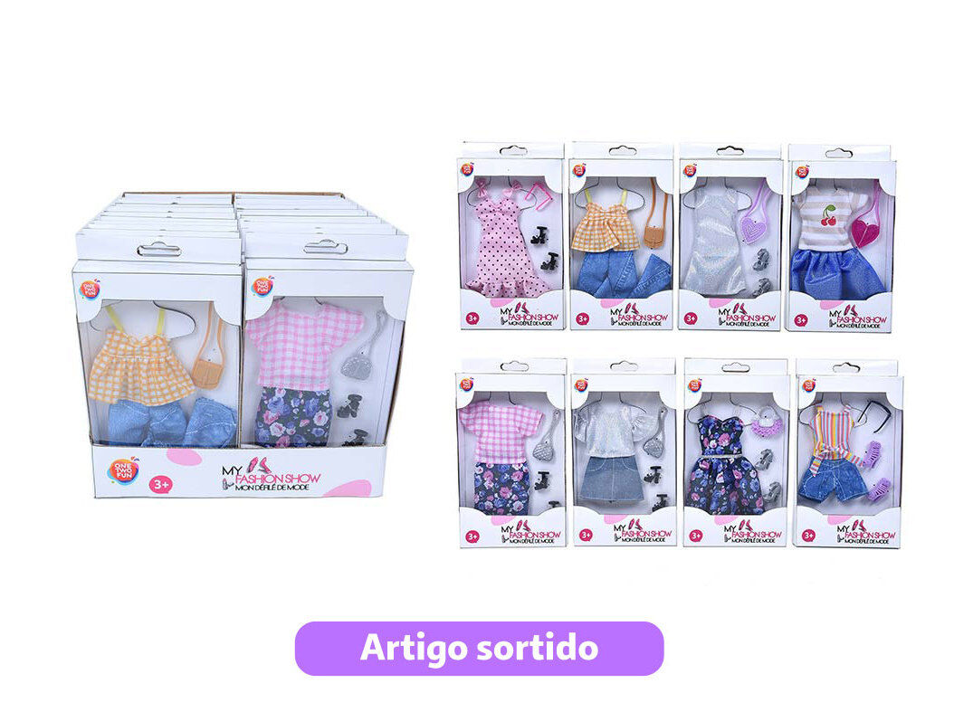 ACESS&Oacute;RIOS DE MODA ONE TWO FUN MODELOS SORTIDOS