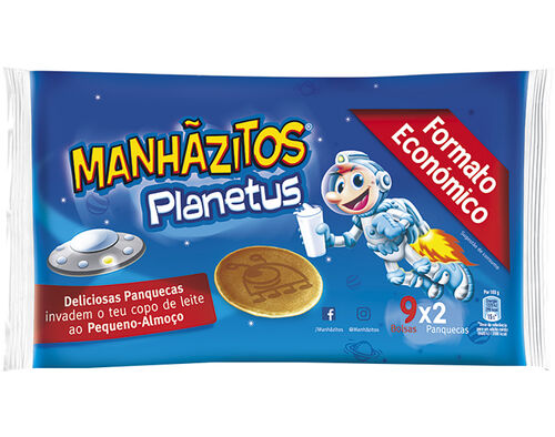 BOLO MANHAZITOS PLANETUS PACK 315G image number 0