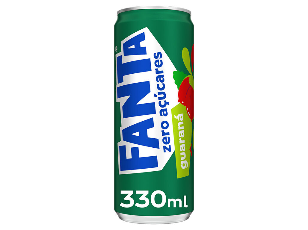 REFRIGERANTE C/ G&Aacute;S FANTA GUARAN&Aacute; ZERO 0.33L (SDR) image number 0