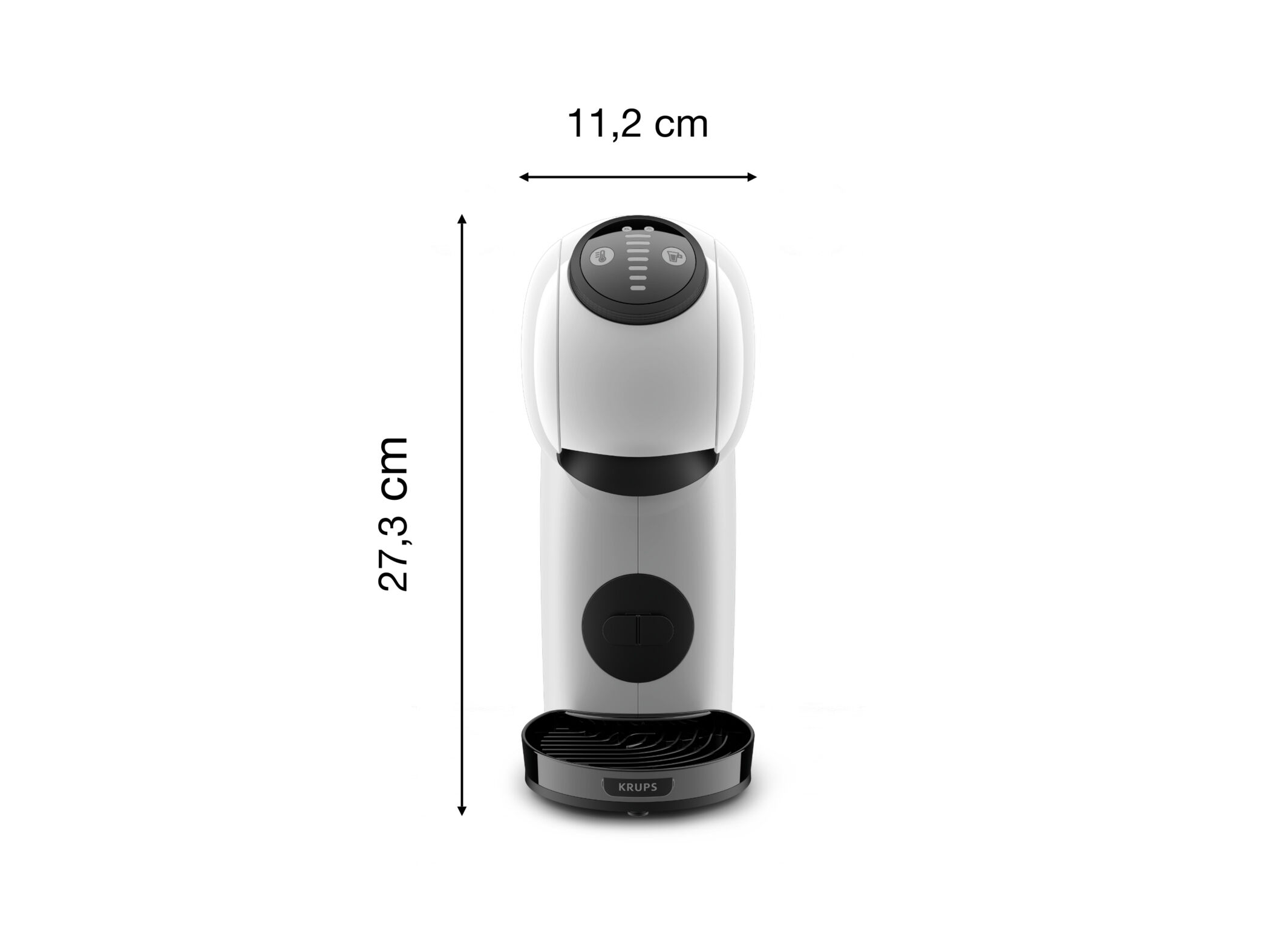 MAQUINA DE CAFE DOLCE GUSTO KRUPS KP2431P16 GENIO S BASIC BRANCO image number 6