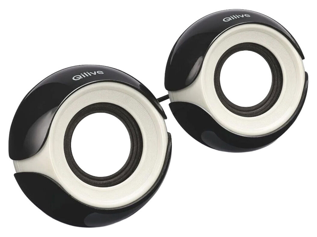 COLUNAS PARA PC QILIVE 2.0 6W PRETO