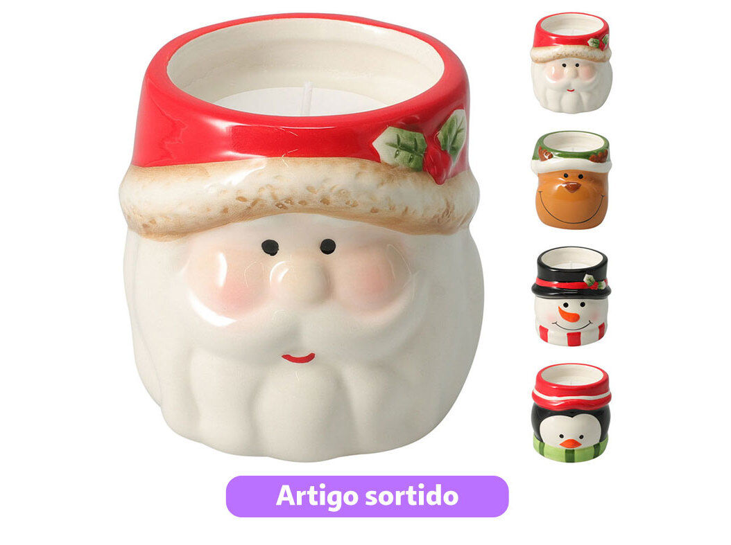 VELA PAI NATAL 8.5CM MODELOS SORTIDOS image number 0