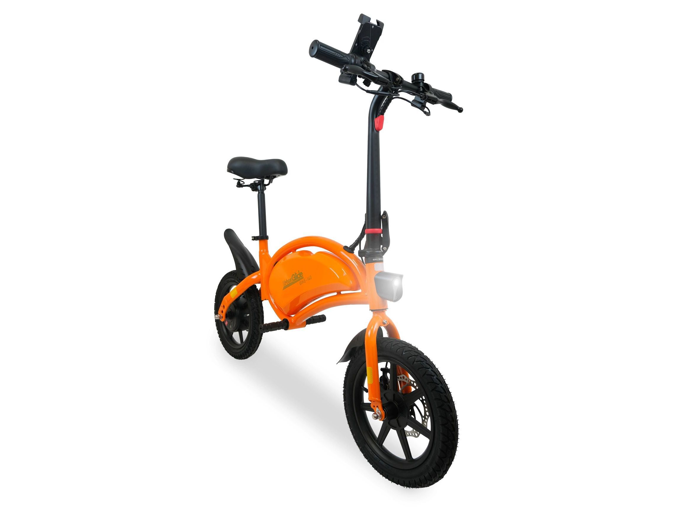 BICICLETA ELETRICA URBANGLIDE BIKE 140 ORANGE image number 3