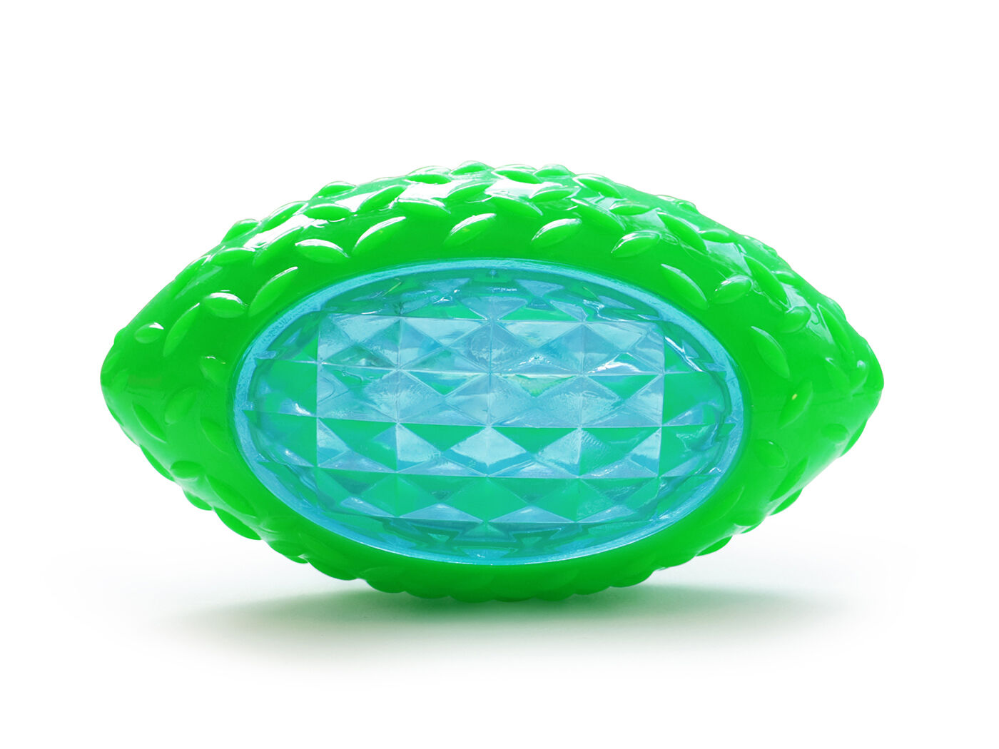 BRINQUEDO C&Atilde;O MIMAU BOLA RUGBY C/LED E SOM