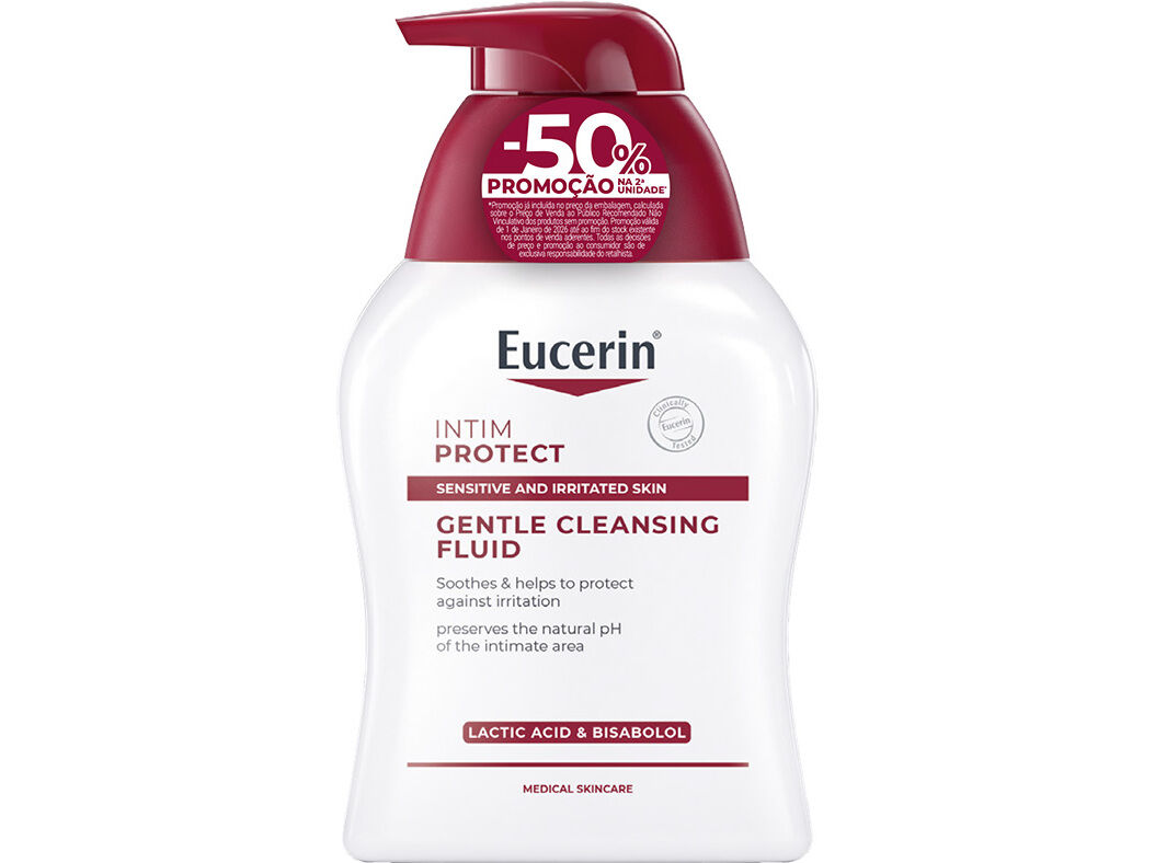 GEL EUCERIN HIGIENE INT&Iacute;MA PH5 2X250ML 50% NA 2&ordf;UN image number 0