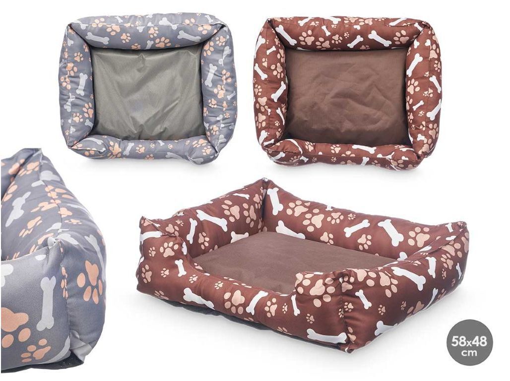 CAMA PARA ANIMAIS MASCOW 58X48CM CORES SORTIDAS image number 1