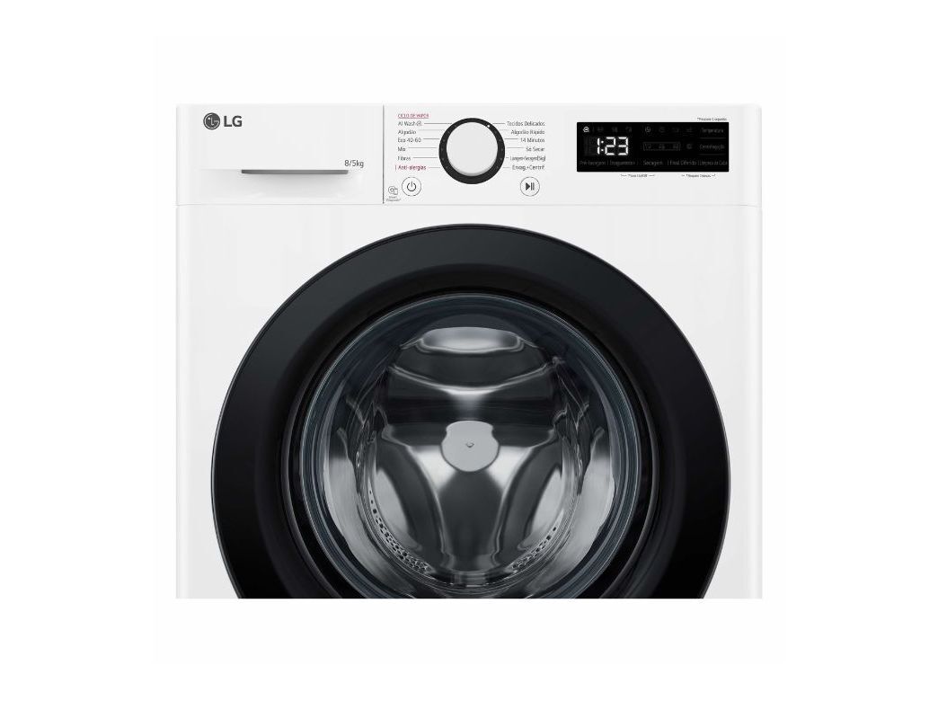 M&Aacute;QUINA DE LAVAR E SECAR ROUPA LG F2DR5S8S6W (8/5KG E BRANCO) image number 3