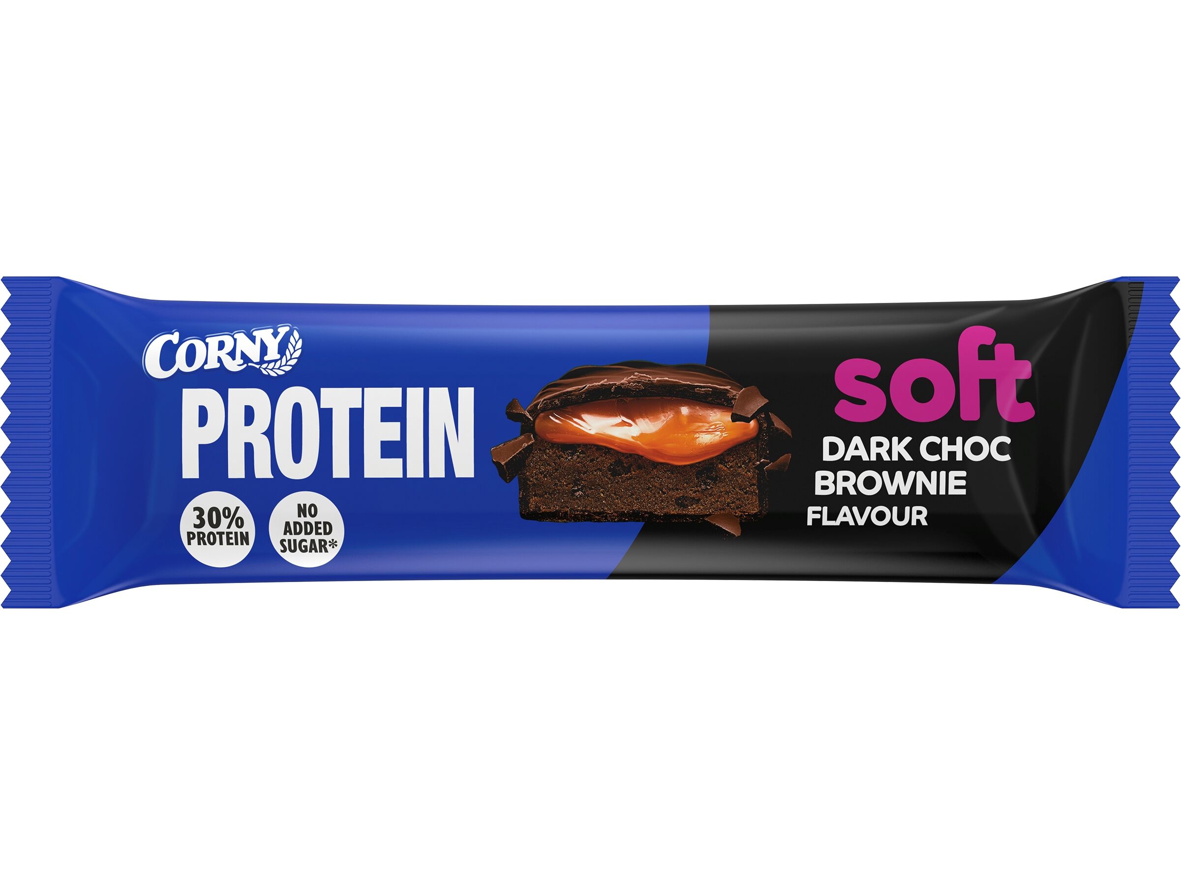 BARRA CORNY PROTE&Iacute;NA BROWNIE DARK CHOCO 45G image number 0