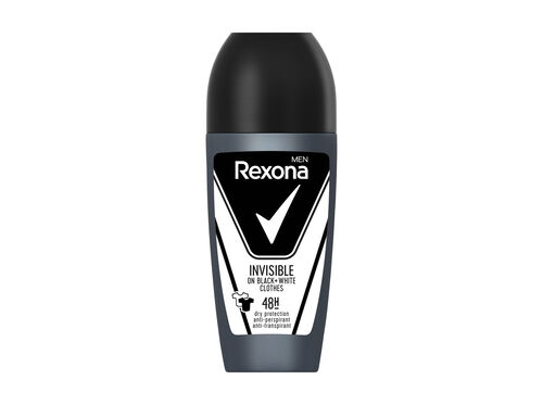 DEO REXONA MEN ROLL ON INVISIBLE CLOTHES 50ML image number 2