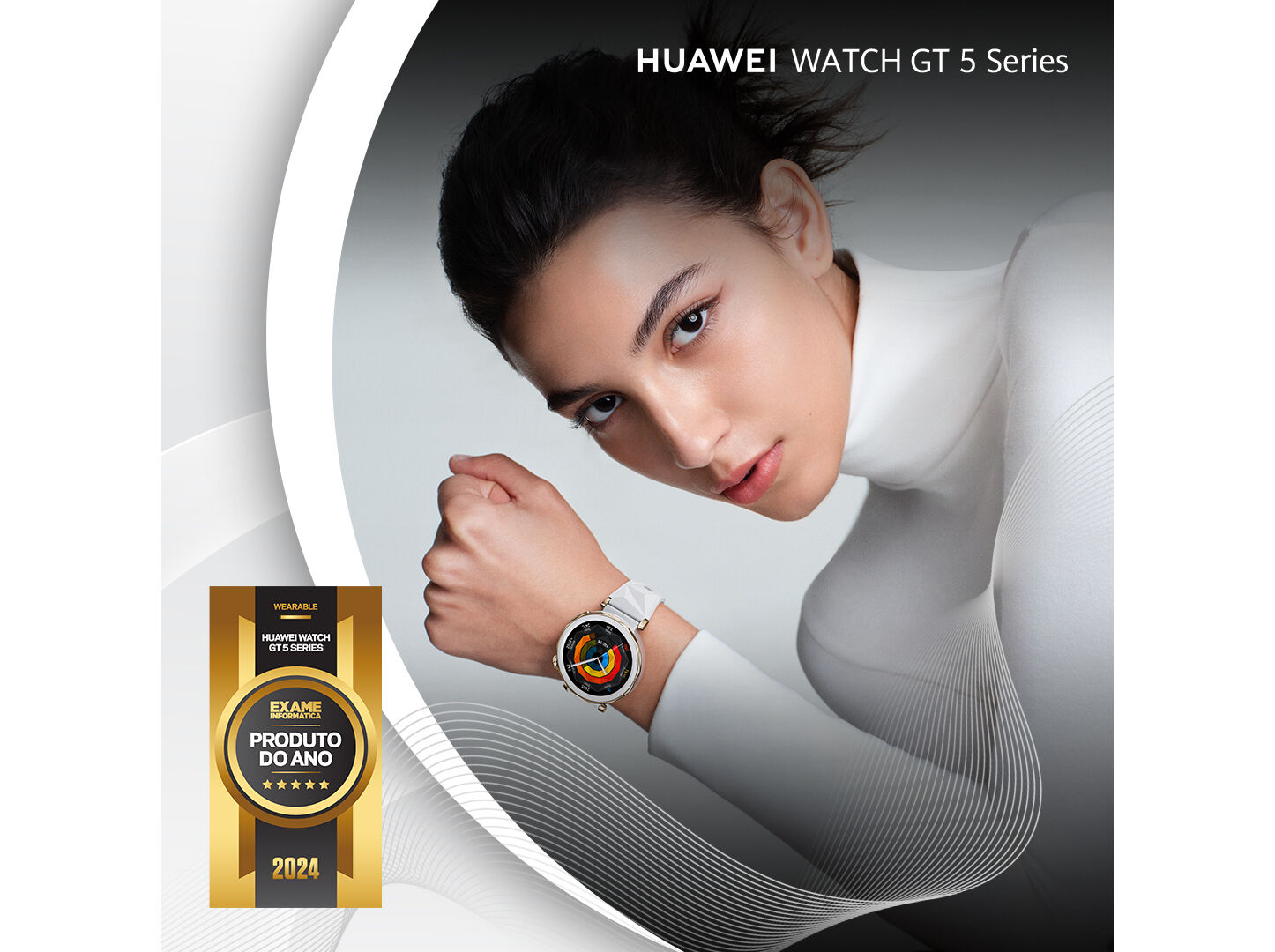 SMARTWATCH HUAWEI GOLD GT5 41MM image number 2