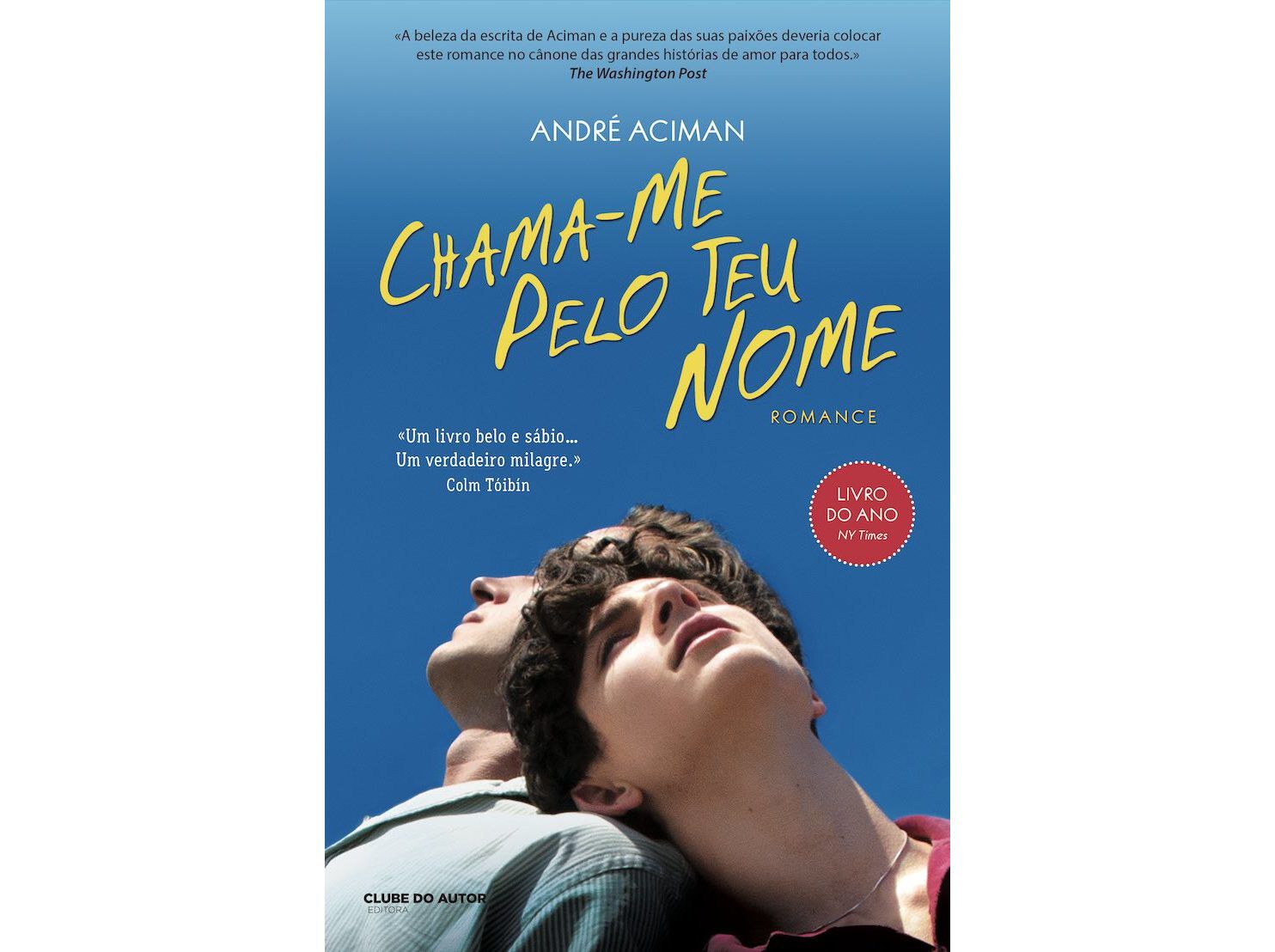 LIVRO CHAMA-ME PELO TEU NOME DE ANDR&Eacute; ACIMAN image number 0