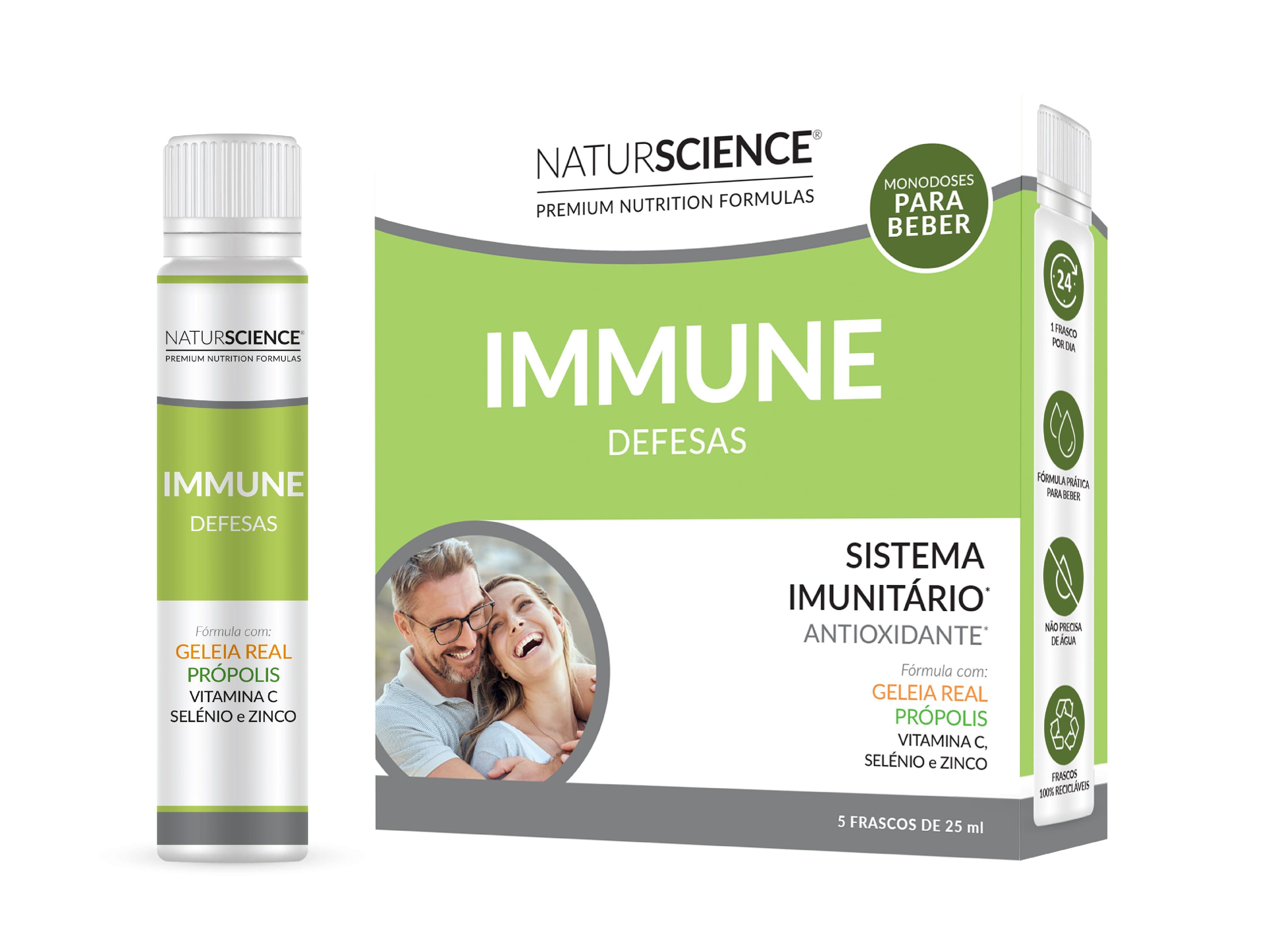 SUPLEMENTO NATURSCIENCE IMMUNE 5X25ML
