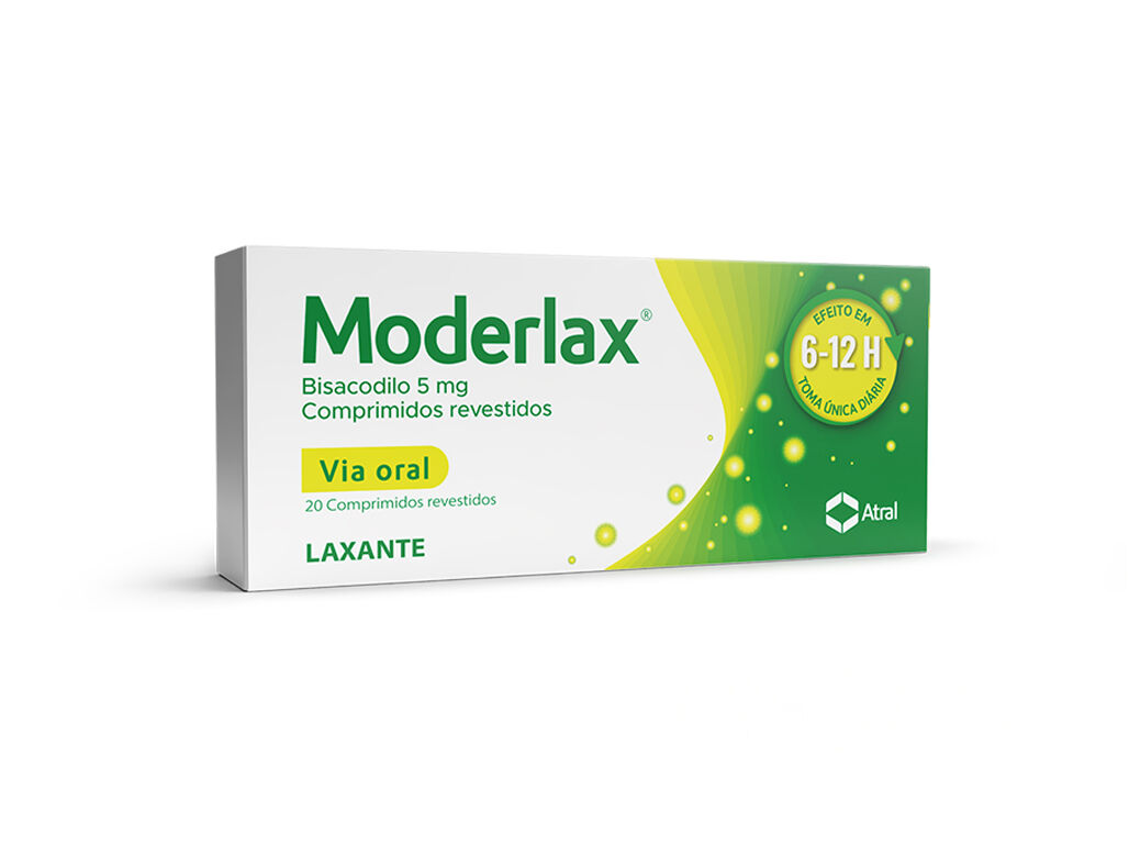 COMPRIMIDOS MODERLAX BISACODILO 5MG 20 COMP image number 0